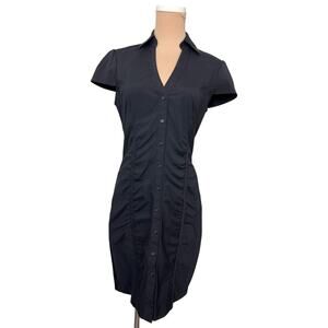 Express Cinched Y2k dress Y2K Workwear whimsygoth, dark academia 6